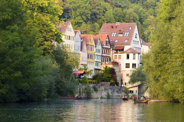 Tuebingen from the Neckar