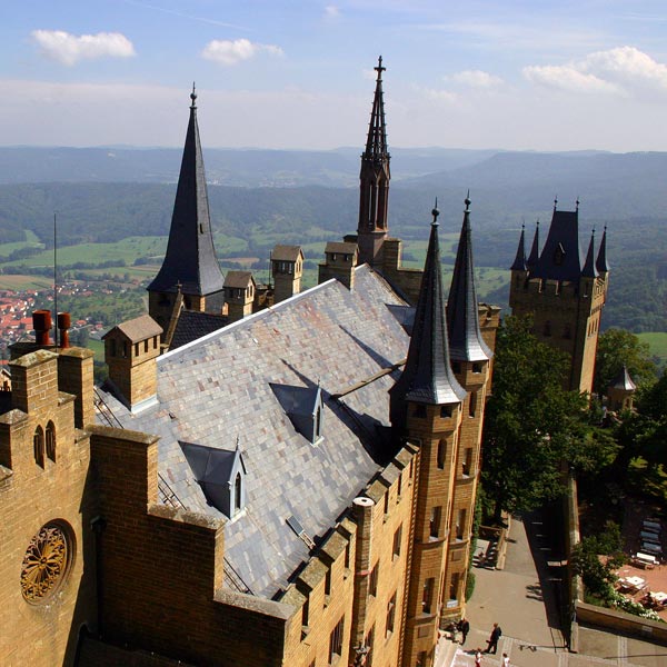 Burg Hohenzollern, View