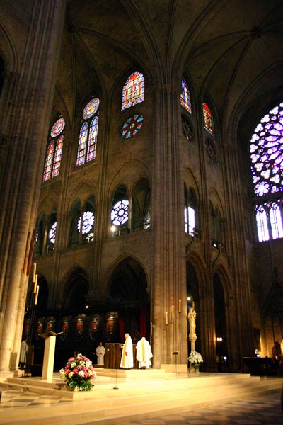 Notre Dame, Interior