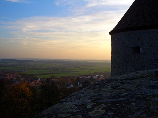 Castle Colmberg, Sunset