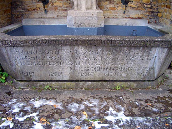 Metzingen, Statue Detail