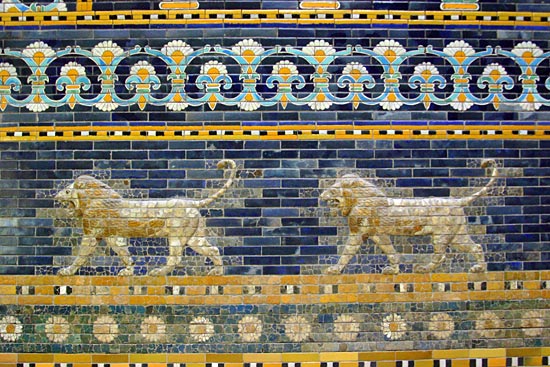 Ishtar Gate, Detail
